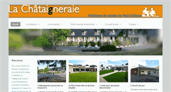 Desktop Screenshot of lachataigneraie44.fr